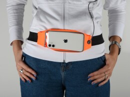 Noname Сумка на пояс "Спринт", оранжевый