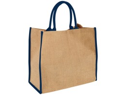 Noname Сумка для покупок, натуральный/темно-синий