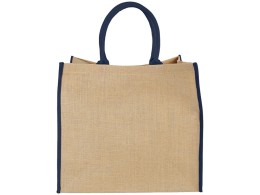 Noname Сумка для покупок, натуральный/темно-синий