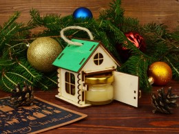 Noname Игрушка Домик упаковка, зеленый