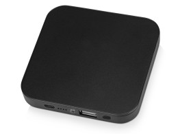 Q jet Портативное зарядное устройство на 4000 mAh с литий-полимерной батареей в компактном корпусе из металла, черный