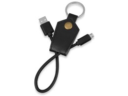 Noname Кабель-брелок USB-MicroUSB «Pelle», черный