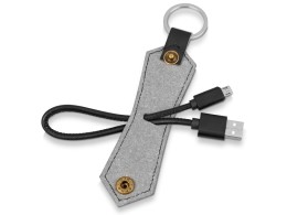 Noname Кабель-брелок USB-MicroUSB «Pelle», черный