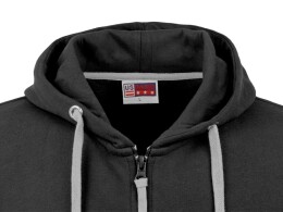 US Basic Толстовка на молнии "Perform" мужская, черный