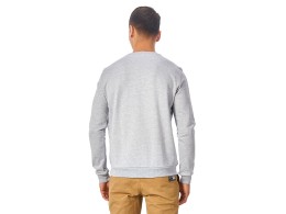 US Basic Свитшот "Motion" унисекс с начесом, серый меланж