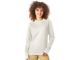 US Basic Свитшот "Motion" унисекс с начесом, белый