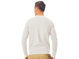 US Basic Свитшот "Motion" унисекс с начесом, белый