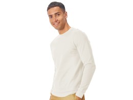 US Basic Свитшот "Motion" унисекс с начесом, белый