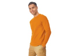 US Basic Свитшот "Motion" унисекс с начесом, оранжевый