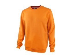 US Basic Свитшот "Motion" унисекс с начесом, оранжевый