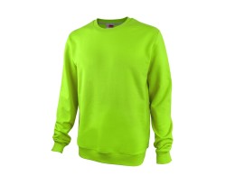 US Basic Свитшот "Motion" унисекс с начесом, зеленое яблоко