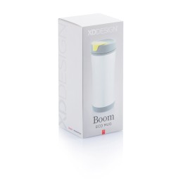 XD Design Экологичная термокружка Boom, 225 мл, салатовый
