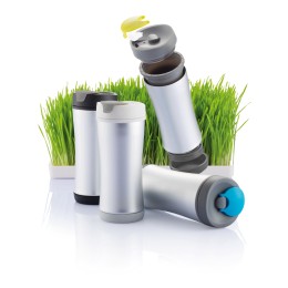 XD Design Экологичная термокружка Boom, 225 мл, салатовый
