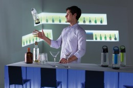XD Design Бутылка для воды Bopp Cool, 700 мл, серый
