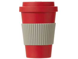 Noname Термокружка "Muffin" из натуральных волокон, красный