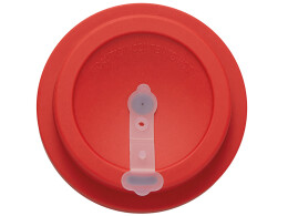 Noname Термокружка "Muffin" из натуральных волокон, красный