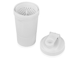 Noname Шейкер для спортивного питания «Level Up», белый