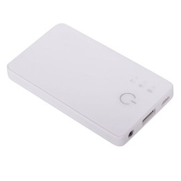 Happy gifts Универсальное зарядное устройство "Plain" (2800mAh) с фонариком,9,6х5,5х1см,пластик