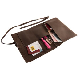 Rusgifts Органайзер кожаный,"LOFT", коричневый, кожа натуральная 100%