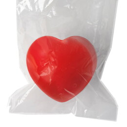 Happy gifts Антистресс "Сердце"; красный; 7,6х7х5,4 см; вспененный каучук;