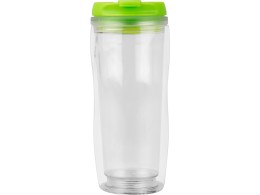 Noname Термокружка «Mony» 400мл, под цифровую печать, прозрачный/зеленый