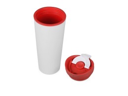 Noname Термокружка «Brite» 500мл, белый/красный