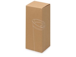 Noname Термокружка «Brite» 500мл, белый/оранжевый