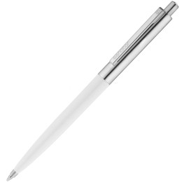 Senator Ручка шариковая Senator Point Metal, белая