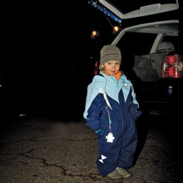 Coreflect Пешеходный светоотражатель «Снежинка», белый