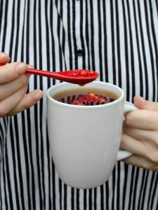 Разное Кружка с ложкой Cheer Up, белая с белой