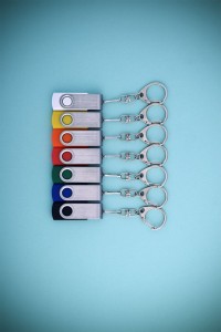 Разное Флешка Twist, белая, 8 Гб