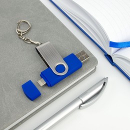 Разное Флешка Double Twist 16 Гб синяя