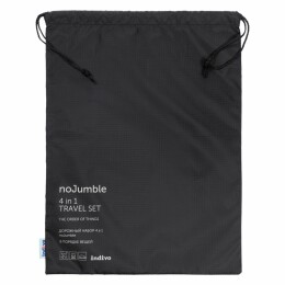 Indivo Дорожный набор сумок noJumble 4 в 1, черный