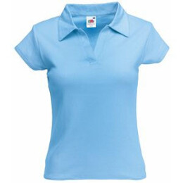 Textile Поло женское LADY-FIT RIB POLO 220