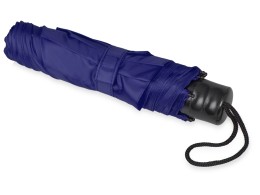 Noname Зонт складной "Columbus", механический, 3 сложения, с чехлом, темно-синий