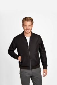 Sol's Куртка унисекс Roscoe, черная