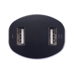 XD Collection Зарядное устройство для автомобиля с 2 USB-портами, черный