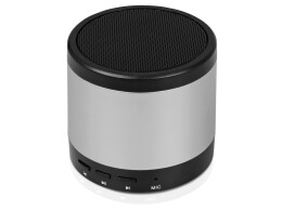 Noname Портативная колонка «Ring neon» с белой подсветкой корпуса, серебристый