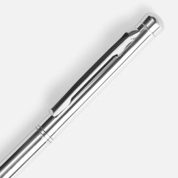 Open Ручка шариковая Hotel Ferra, серебристая