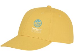Noname Шестипанельная кепка Ares, желтый