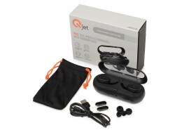 Q jet Беспроводные наушники «Pals» с зарядным чехлом