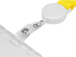 Noname Ланьярд с ретрактором, желтый