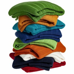 teplo Плед Field, темно-синий