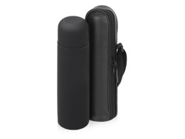 Noname Термос «Ямал Soft Touch» с чехлом, 500мл, черный