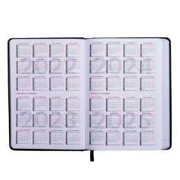 Happy gifts Ежедневник датированный на 2022 год Joy, А5, бордовый, белый блок, серебряный обрез