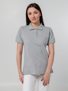 Unit Рубашка поло женская Virma Stretch Lady, серый меланж