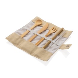 XD Collection Многоразовый эко-набор столовых приборов Bamboo