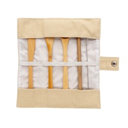 XD Collection Многоразовый эко-набор столовых приборов Bamboo
