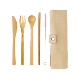 XD Collection Многоразовый эко-набор столовых приборов Bamboo