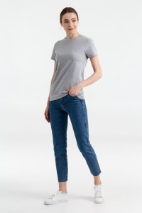 T-Bolka Футболка женская T-bolka Stretch Light Lady, серый меланж